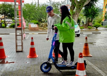 Patinetes elétricos registram 3,2 mil viagens na primeira semana em Ribeirão Pires