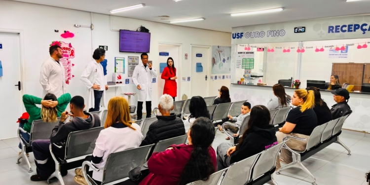 Ribeirão Pires reforça importância da prevenção ao câncer de mama em palestra na USF Ouro Fino