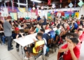 Parque da Juventude recebe crianças e adolescentes com brincadeiras e cultura, em Mauá