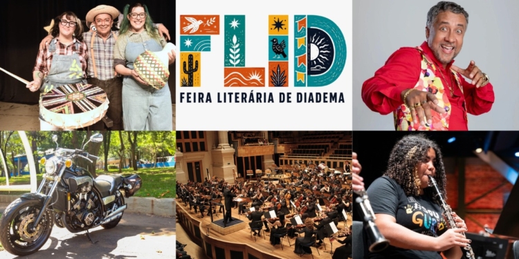Grande ABC tem programação cultural no fim de semana com literatura, música, exposição, teatro e motos clássicas
