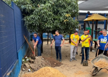 EMEB Luiz Gonzaga ganha revitalização com ação do programa Transforma Diadema