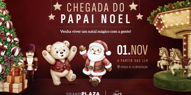 Grand Plaza apresenta Natal Encantado com atrações gratuitas