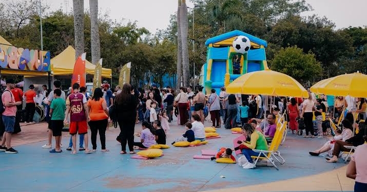 Programação especial de Dia das Crianças faz a alegria de 12 mil pessoas em três espaços de lazer em SBC