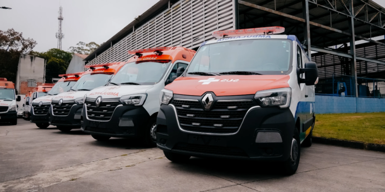 São Bernardo reforça frota do SAMU com novas ambulâncias