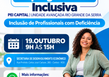 Polo de Empregabilidade Inclusiva acontece nesta segunda em Rio Grande da Serra